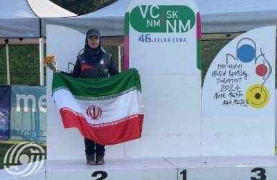 ايرانية تفوز بفضية منافسات الرماية الدولية في التشيك