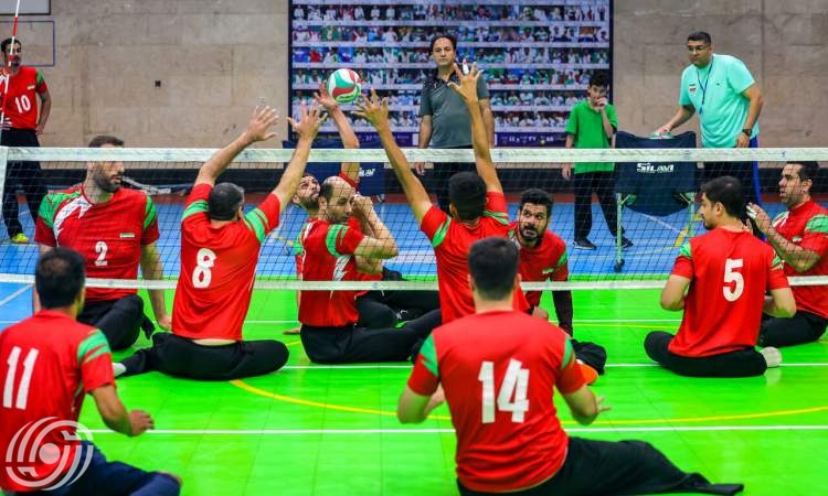 منتخب ايران لكرة الطائرة جلوس للرجال يفوز على منتخبي مصر وكازاخستان