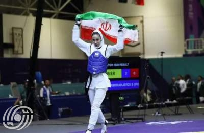 ساينا كريمي تتقلد الميدالية الذهبية ضمن ألعاب التضامن الإسلامي ساينا كريمي تتقلد الميدالية الذهبية ضمن ألعاب التضامن الإسلامي